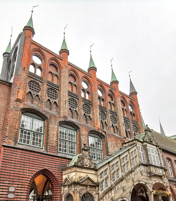 Das Rathaus von Lübeck